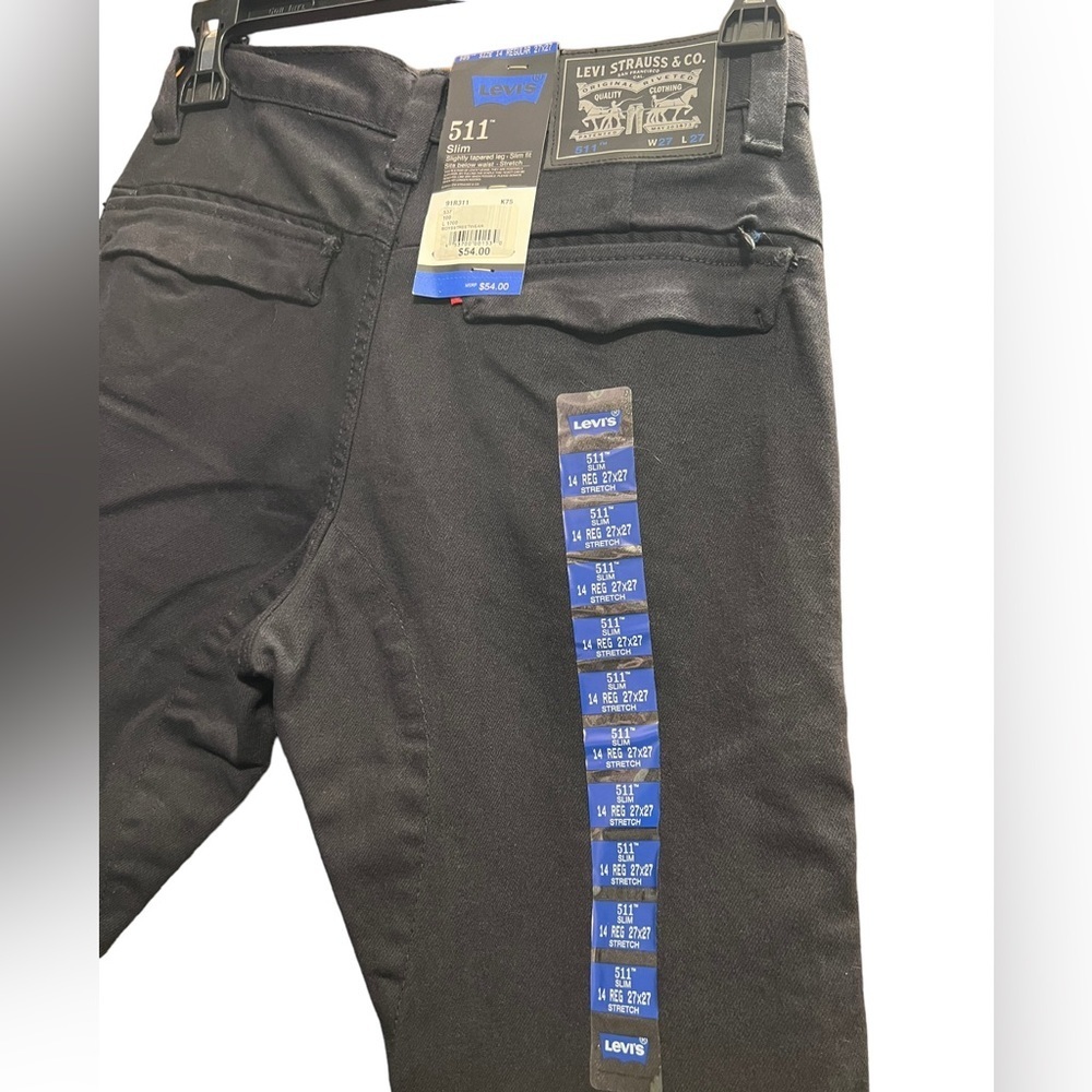 NWT Levi’s 511 Caviar Slim Fit Pants - Picture 6 of 7